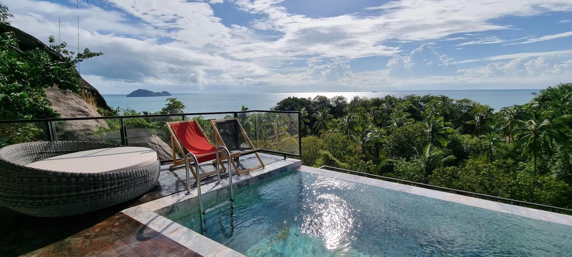 Sis And Sea Villa Koh Phangan Exteriör bild